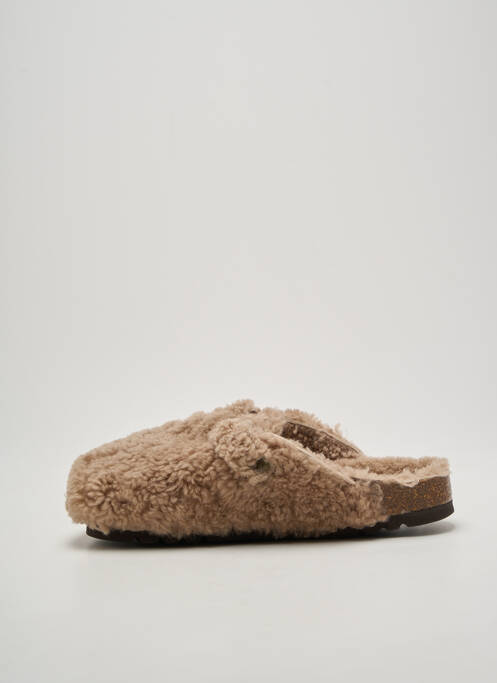 Mules/sabots talon plat jusqu'à 3cm beige SCHOLL femme