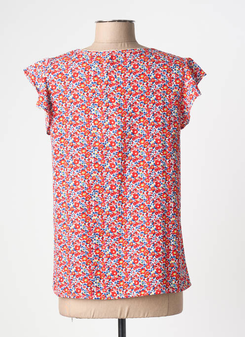 Top manches courtes manches courtes rouge BY ONE femme