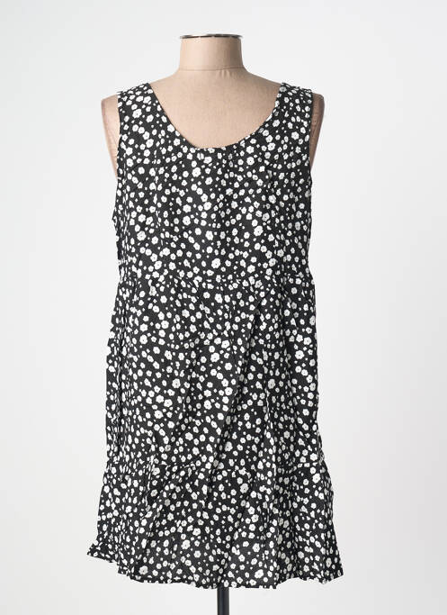 Tunique sans manche col rond noir C'FLO femme