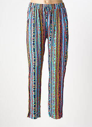 Pantalon droit taille élastique taille normale bleu J.STARS femme