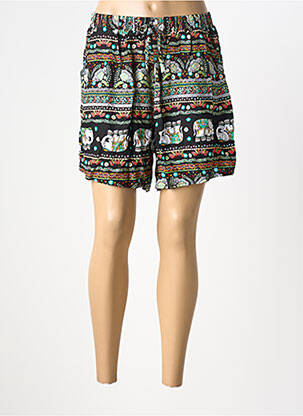 Short taille normale taille normale noir AIRISA femme