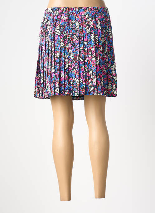 Jupe courte coupe droite bleu LILI & LALA femme