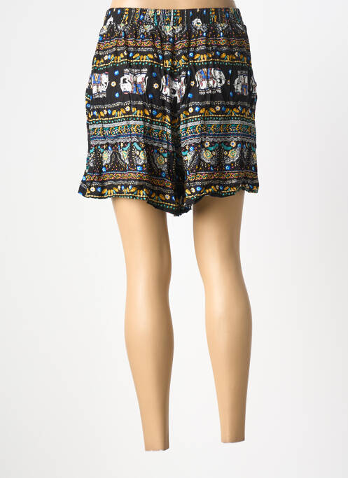 Short taille normale taille normale noir AIRISA femme