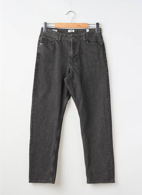 Jeans coupe droite poches noir JACK & JONES garcon