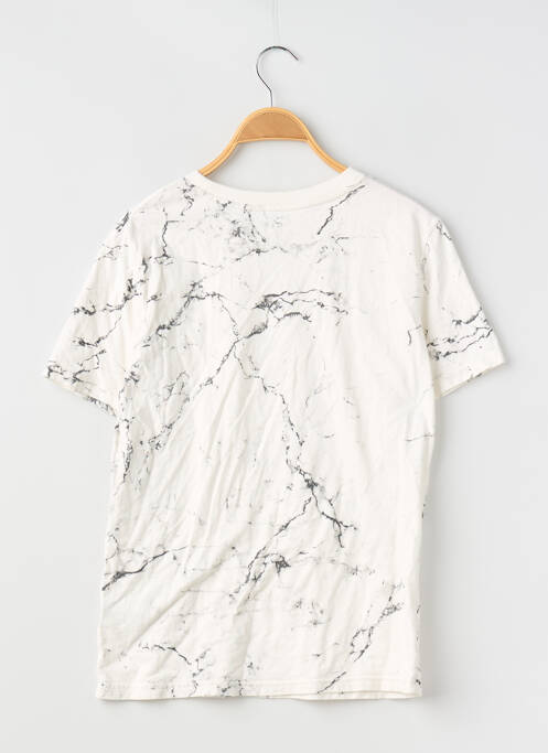 T-shirt coupe droite manches courtes blanc H&M garcon