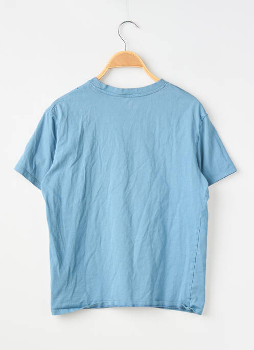 T-shirt coupe droite manches courtes bleu LA REDOUTE garcon