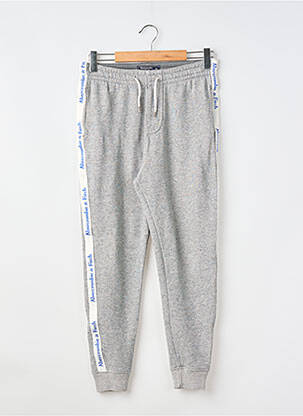 Jogging poches taille normale gris ABERCROMBIE & FITCH homme