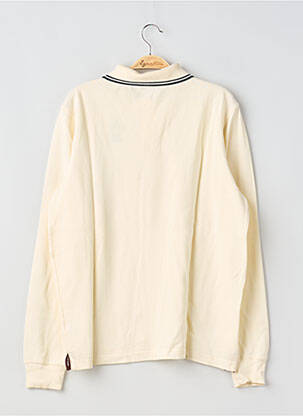 Polo manches longues manches longues beige MARINA MILITAIRE homme