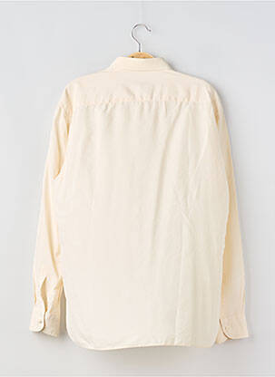 Chemise manches longues coupe droite beige CARREL homme