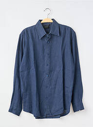 Chemise manches longues coupe droite bleu SYN NYM homme