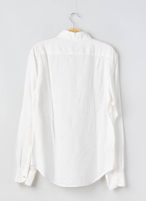 Chemise manches longues coupe droite blanc BOGGI MILANO homme