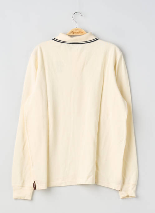 Polo manches longues manches longues beige MARINA MILITAIRE homme