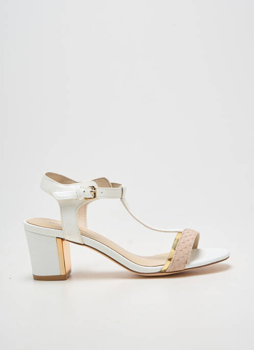 Sandales/nu pieds talon bottier talon de 7 à 9cm blanc METAMORF'OSE femme