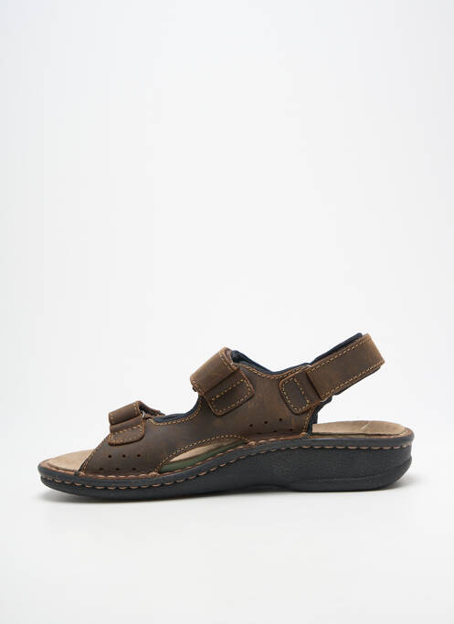 Sandales/nu pieds bout ouvert bout ouvert marron ROHDE homme