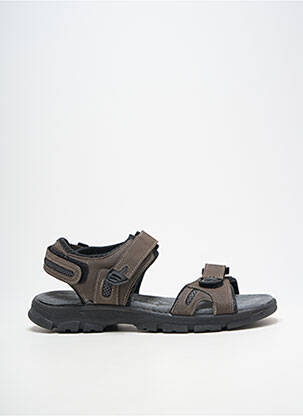Sandales/nu pieds bout ouvert bout ouvert gris PROFFER homme