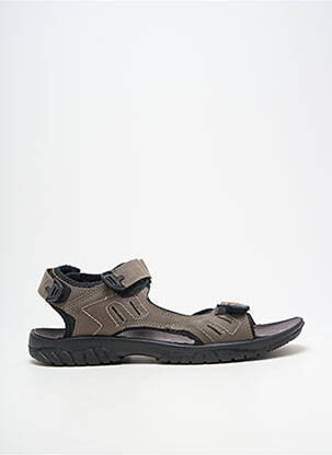 Sandales/nu pieds bout ouvert bout ouvert gris PROFFER homme