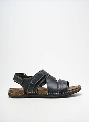 Sandales/nu pieds bout ouvert bout ouvert noir ELUE PAR NOUS homme