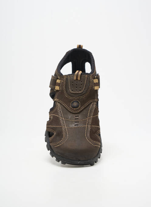 Baskets bout rond bout rond marron PROFFER homme