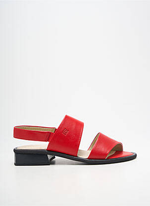 Sandales/nu pieds bout ouvert talon plat jusqu'à 3cm rouge ROHDE femme