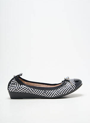 Ballerines type de semelle amortissante talon plat jusqu'à 3cm noir METAMORF'OSE femme