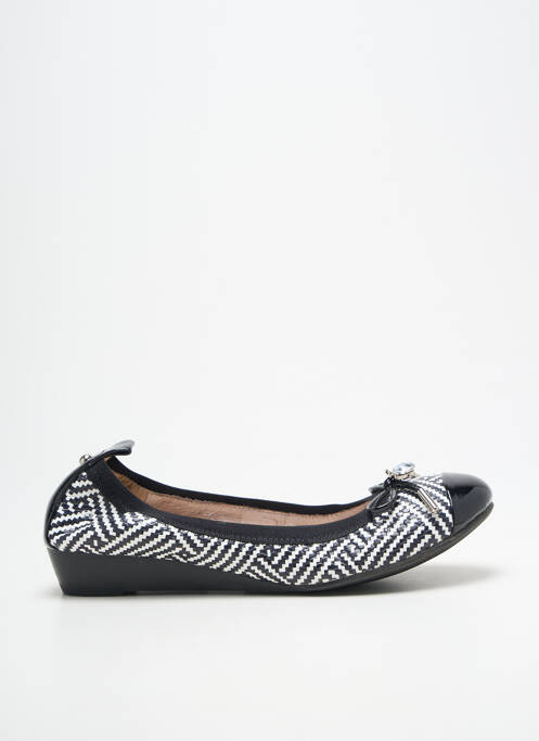 Ballerines type de semelle amortissante talon plat jusqu'à 3cm noir METAMORF'OSE femme