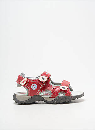 Sandales/nu pieds bout ouvert bout ouvert rouge NOËL garçon