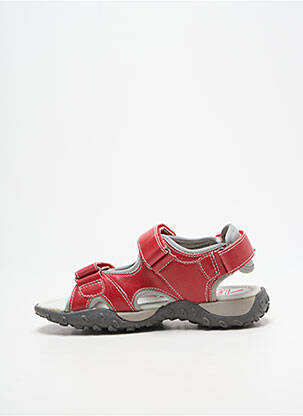 Sandales/nu pieds bout ouvert bout ouvert rouge NOËL garçon