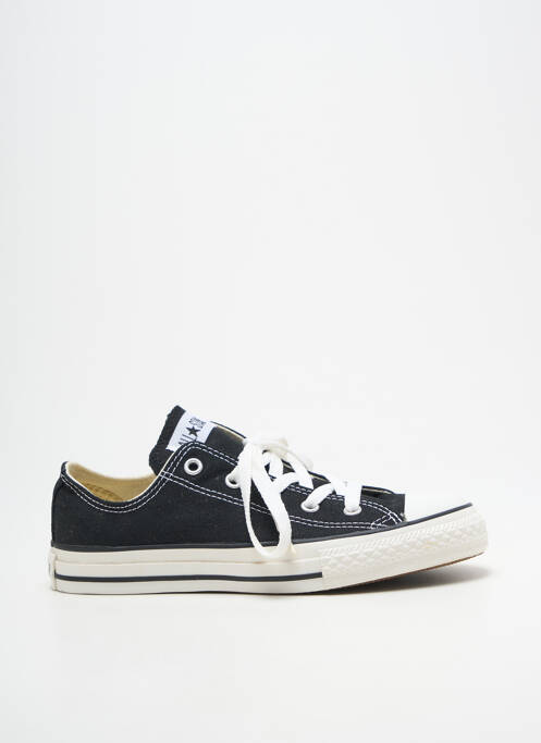 Baskets bout rond bout rond noir CONVERSE enfant