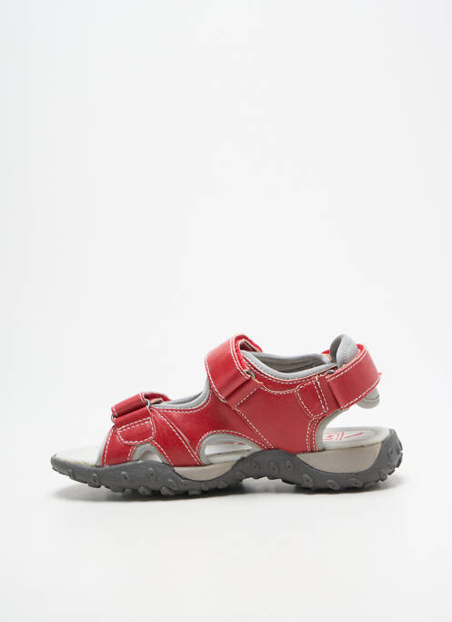 Sandales/nu pieds bout ouvert bout ouvert rouge NOËL garcon