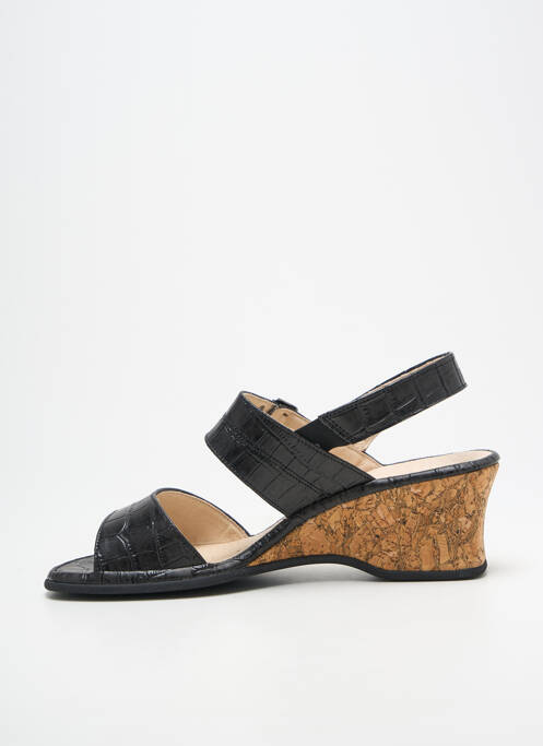 Sandales/nu pieds fermeture boucle(s) talon de 4 à 6cm noir ROHDE femme