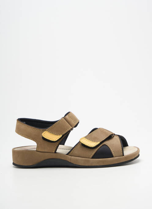 Sandales/nu pieds bout ouvert talon plat jusqu'à 3cm vert ROHDE femme