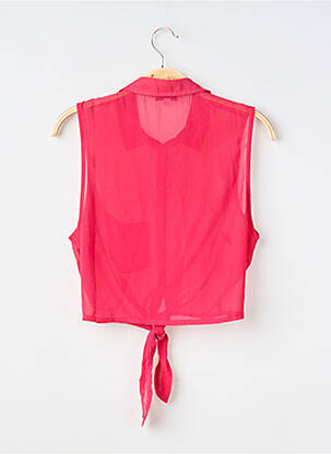 Chemisier coupe cintrée sans manche rose TALLY WEIJL femme
