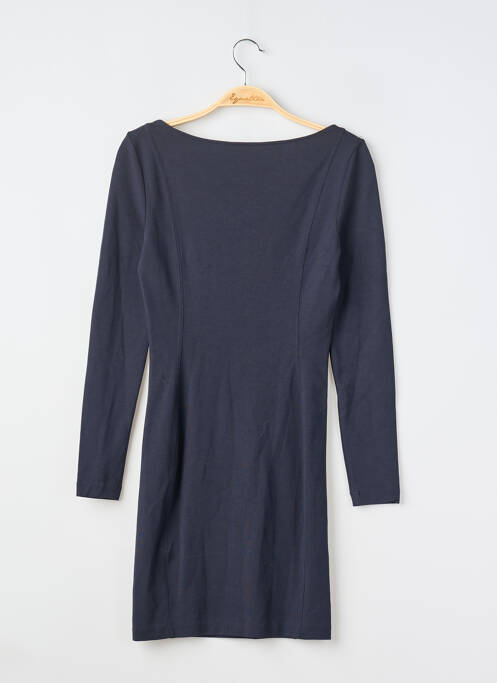 Robe courte manches longues manches longues bleu SANS MARQUE femme