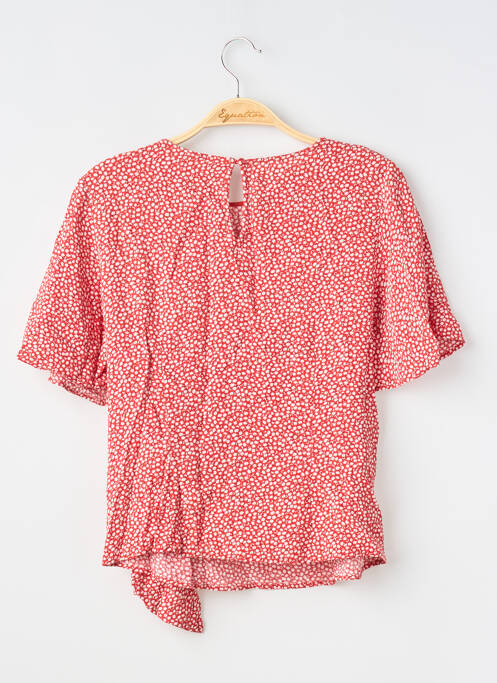 Top manches courtes manches courtes rouge H&M femme