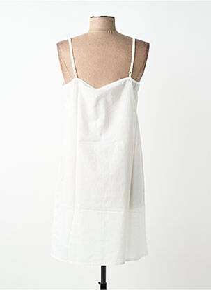Jupon /fond de robe légère et transparente blanc ÉTYMOLOGIE femme