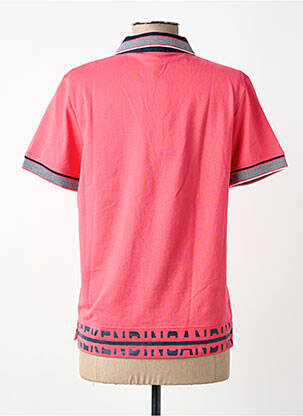 Polo stretch manches courtes rose JOY OF LIFE femme