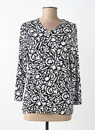 T-shirt manches 3/4 manches 3/4 noir JOY OF LIFE femme