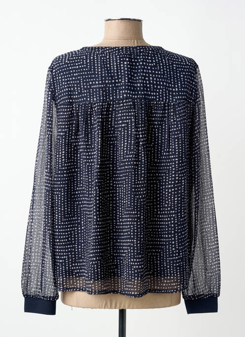 Blouse manches longues manches longues bleu STREET ONE femme