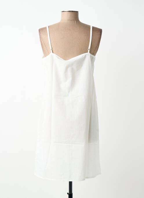 Jupon /fond de robe légère et transparente blanc ÉTYMOLOGIE femme