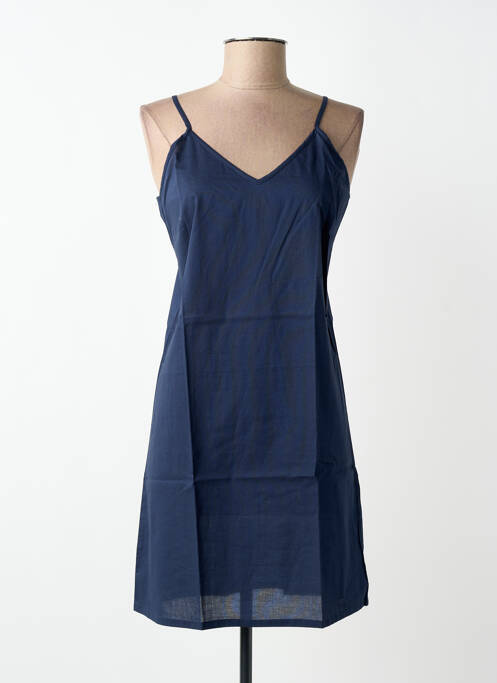 Jupon /fond de robe légère et transparente bleu ÉTYMOLOGIE femme