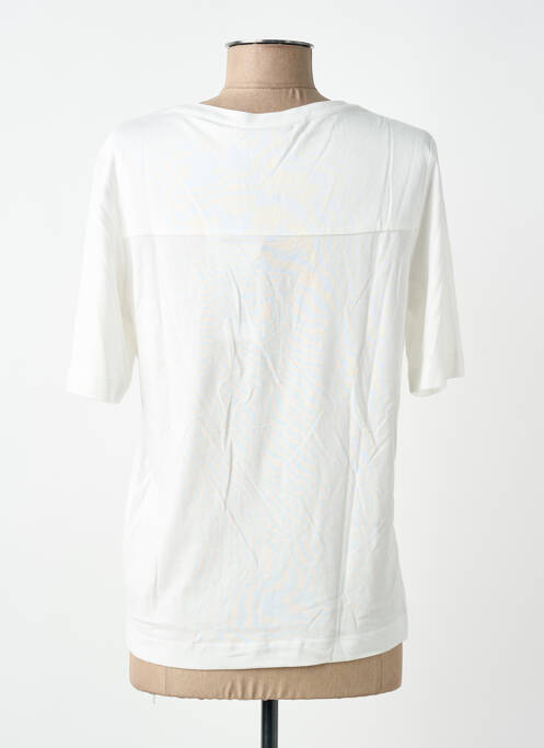 T-shirt coupe droite manches courtes blanc CECIL femme
