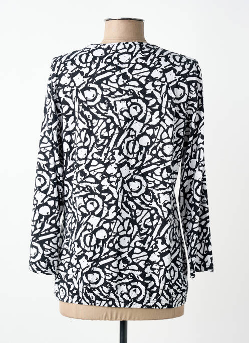 T-shirt manches 3/4 manches 3/4 noir JOY OF LIFE femme