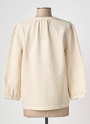 Chemisier coupe droite manches longues beige STREET ONE femme