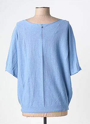 Top manches courtes manches courtes bleu OUI femme