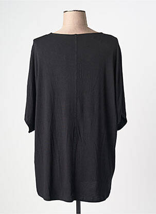 T-shirt manches 3/4 manches 3/4 noir CISO femme