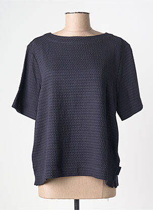 T-shirt coupe droite manches courtes noir CECIL femme