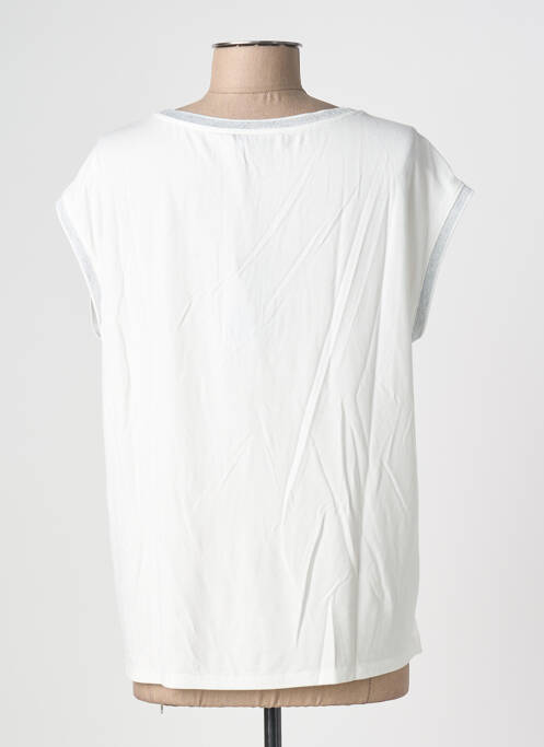 Top imprimé fantaisie manches courtes blanc BETTY BARCLAY femme