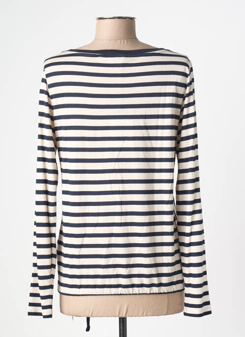 T-shirt coupe droite manches longues bleu BETTY BARCLAY femme