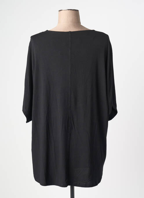 T-shirt manches 3/4 manches 3/4 noir CISO femme