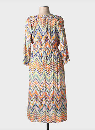 Robe longue manches longues manches longues violet JOY OF LIFE femme